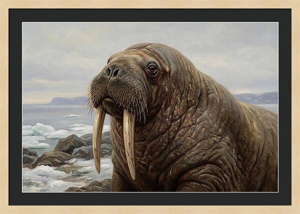 Majestic Walrus Portrait