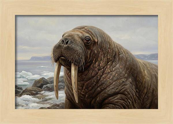 Majestic Walrus Portrait