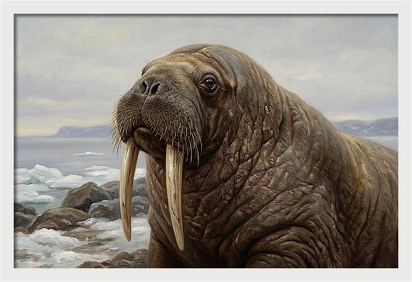 Majestic Walrus Portrait