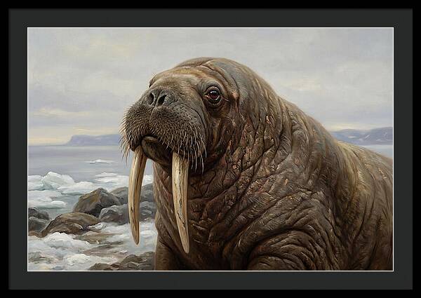 Majestic Walrus Portrait