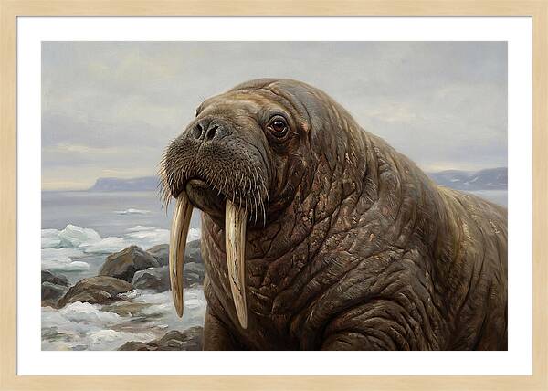 Majestic Walrus Portrait