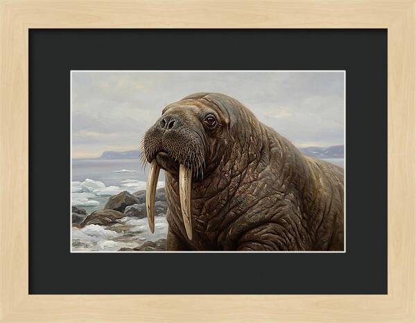 Majestic Walrus Portrait