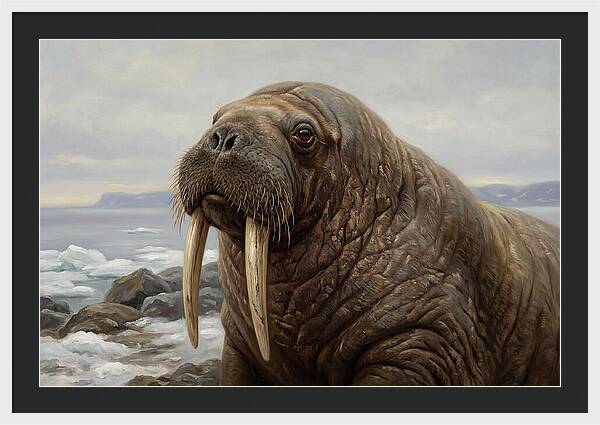 Majestic Walrus Portrait