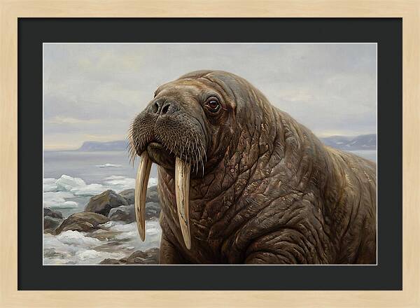 Majestic Walrus Portrait