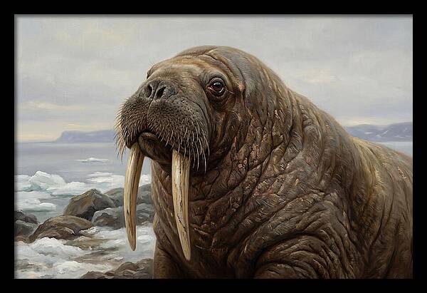 Majestic Walrus Portrait