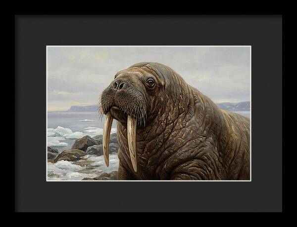Majestic Walrus Portrait