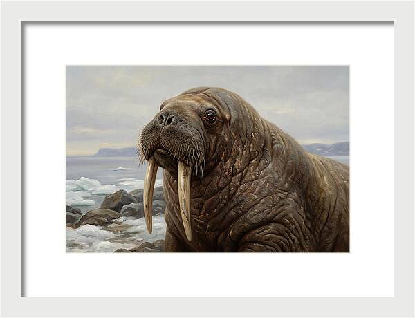 Majestic Walrus Portrait