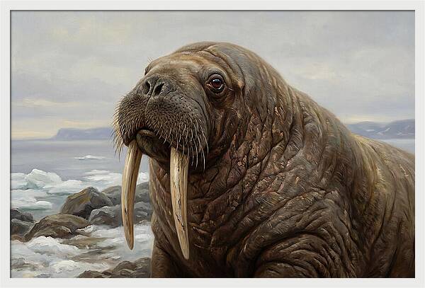 Majestic Walrus Portrait