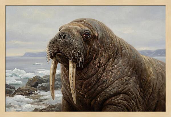 Majestic Walrus Portrait