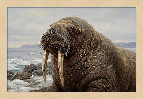 Majestic Walrus Portrait