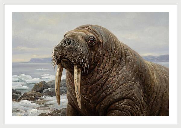 Majestic Walrus Portrait