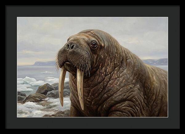 Majestic Walrus Portrait