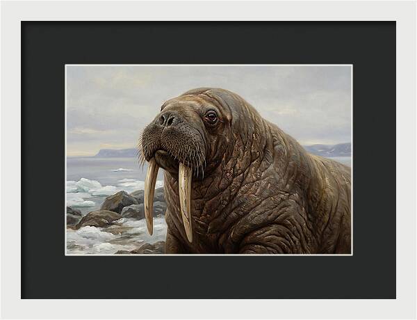 Majestic Walrus Portrait