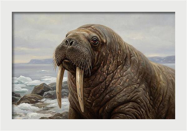Majestic Walrus Portrait