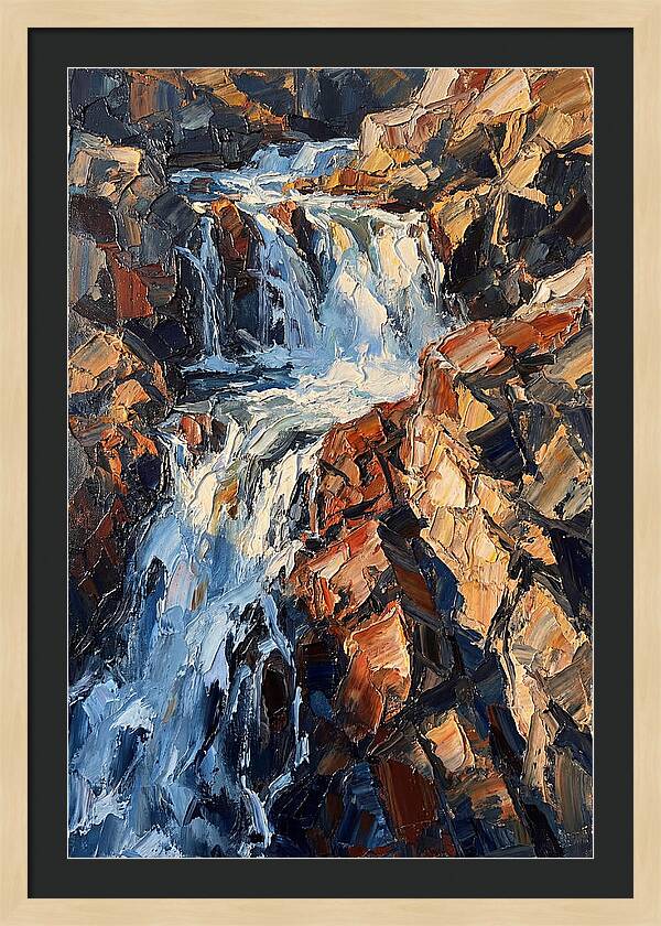 Majestic Waterfall Cascade