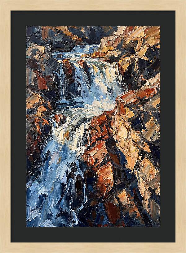 Majestic Waterfall Cascade