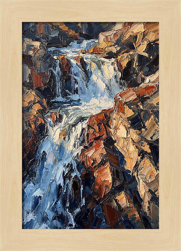 Majestic Waterfall Cascade
