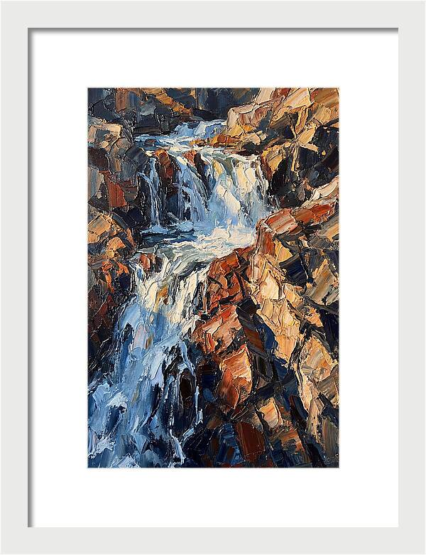 Majestic Waterfall Cascade