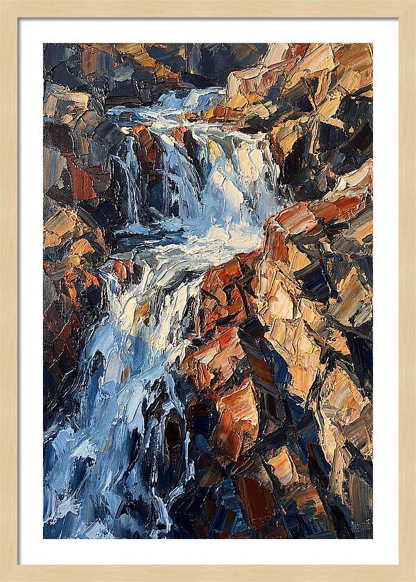 Majestic Waterfall Cascade