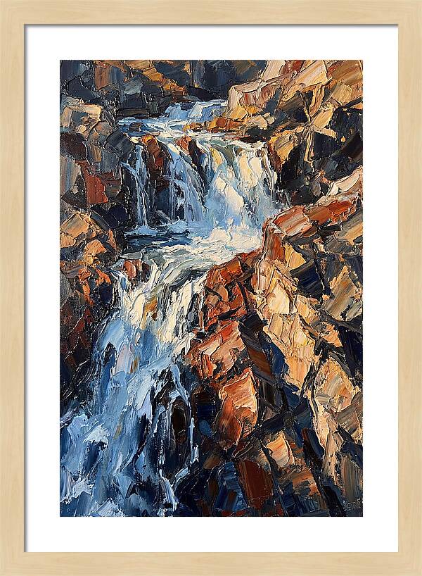 Majestic Waterfall Cascade