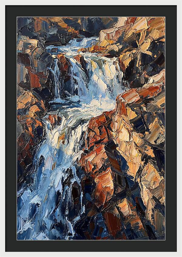 Majestic Waterfall Cascade