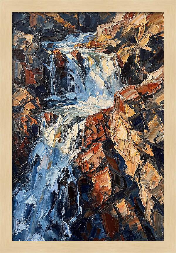 Majestic Waterfall Cascade