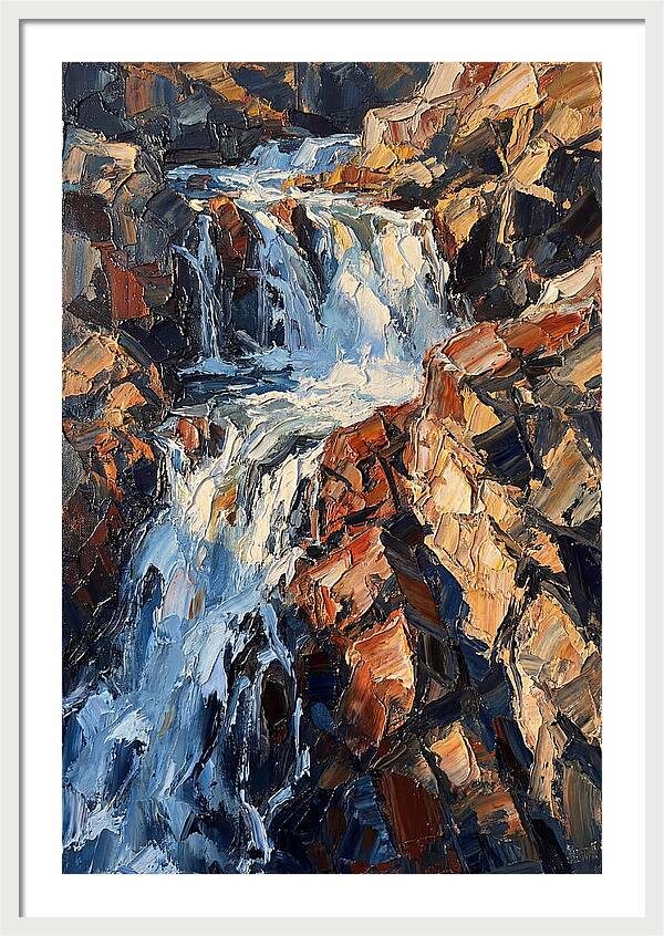 Majestic Waterfall Cascade