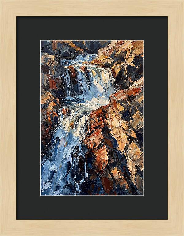 Majestic Waterfall Cascade