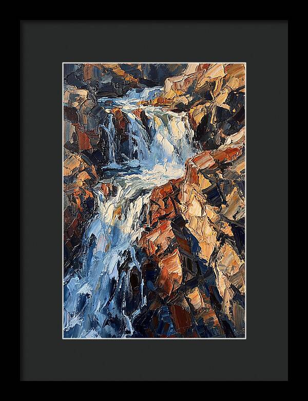 Majestic Waterfall Cascade