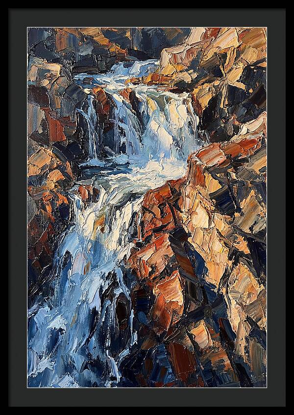 Majestic Waterfall Cascade