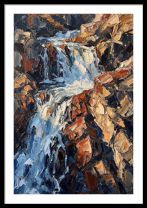 Majestic Waterfall Cascade