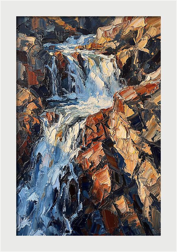 Majestic Waterfall Cascade