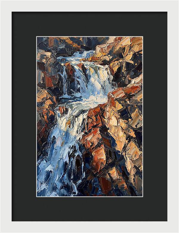 Majestic Waterfall Cascade