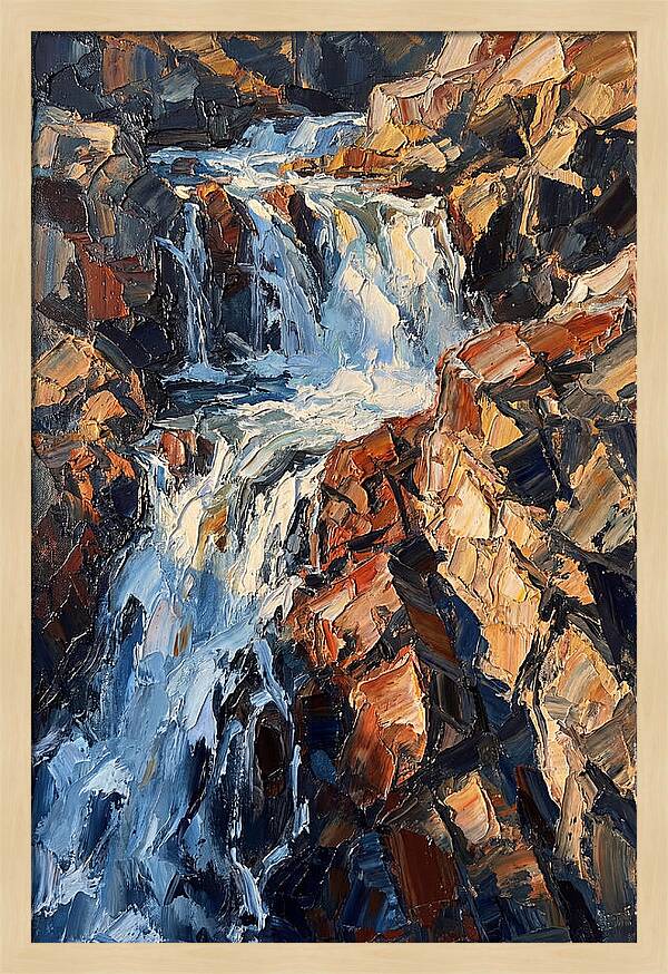 Majestic Waterfall Cascade