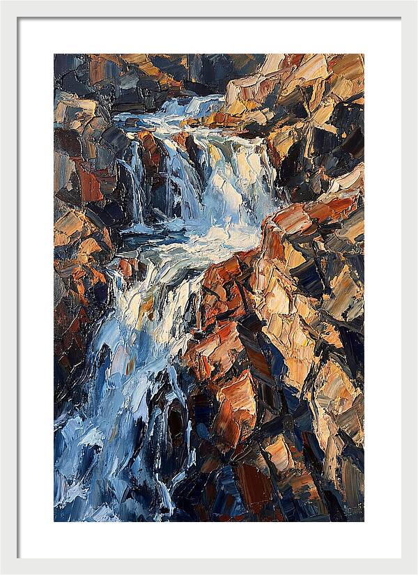 Majestic Waterfall Cascade