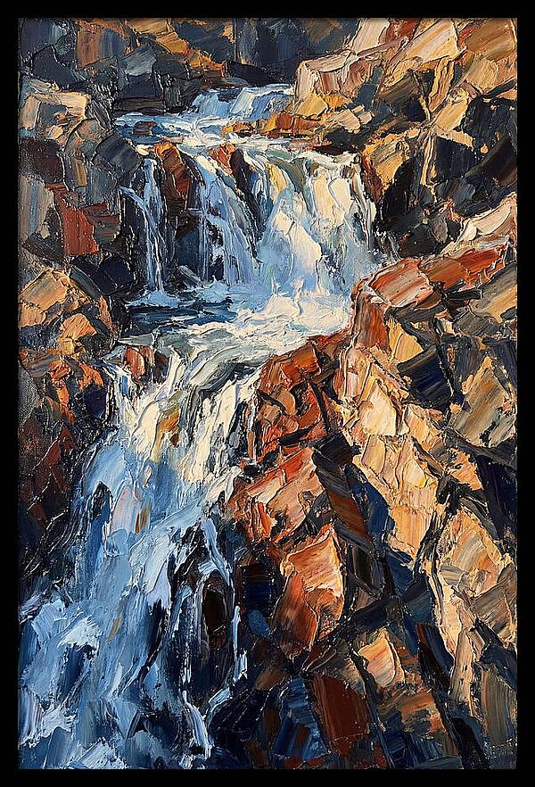Majestic Waterfall Cascade