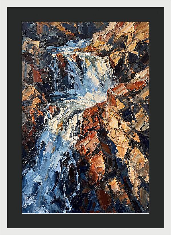 Majestic Waterfall Cascade