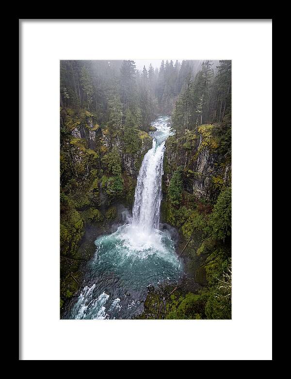 Majestic Waterfall In Nature