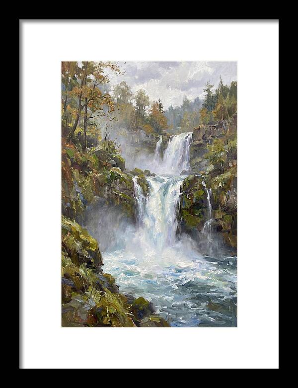 Majestic Waterfalls In Nature