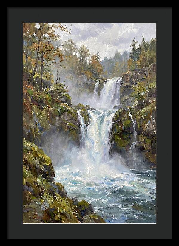 Majestic Waterfalls In Nature