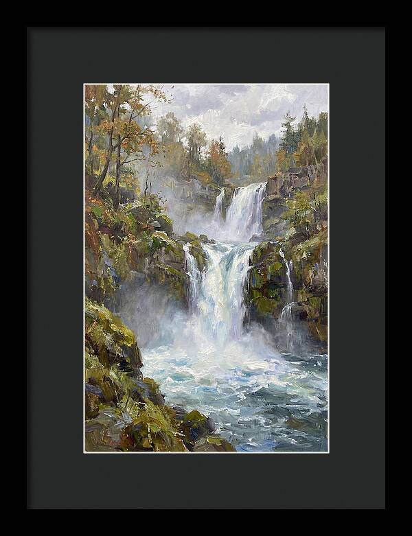 Majestic Waterfalls In Nature