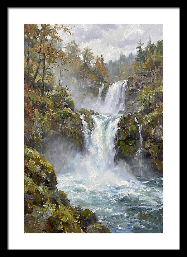 Majestic Waterfalls In Nature
