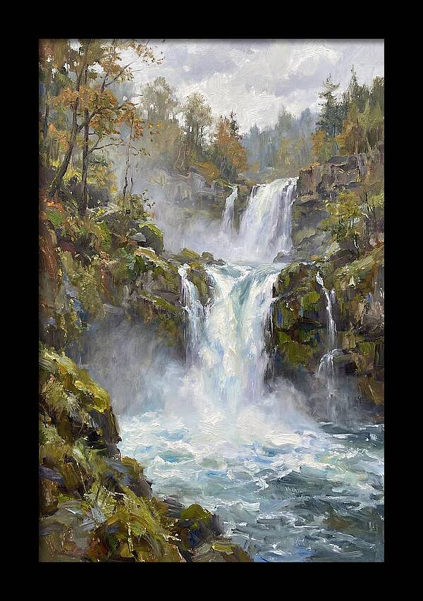 Majestic Waterfalls In Nature