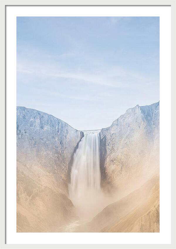 Majestic Yellowstone Falls