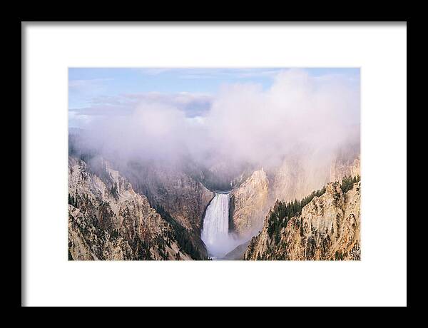 Majestic Yellowstone Waterfall
