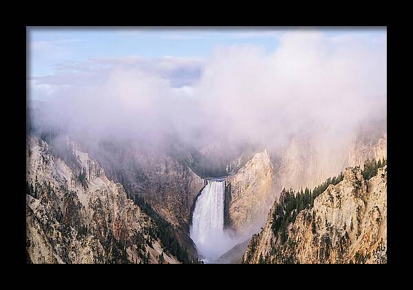 Majestic Yellowstone Waterfall
