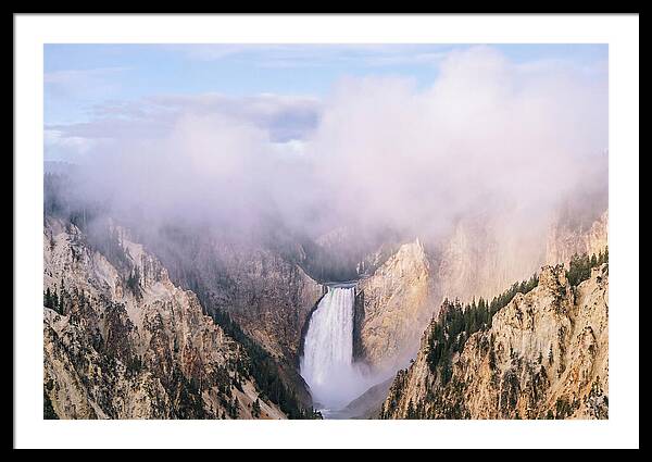 Majestic Yellowstone Waterfall