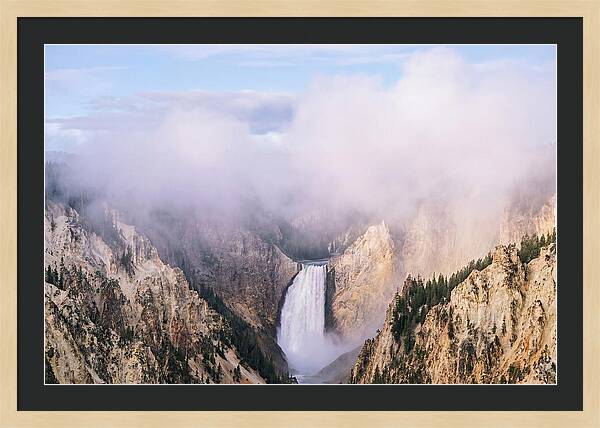 Majestic Yellowstone Waterfall