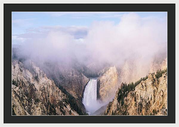 Majestic Yellowstone Waterfall