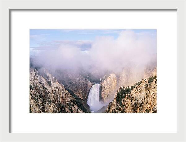 Majestic Yellowstone Waterfall